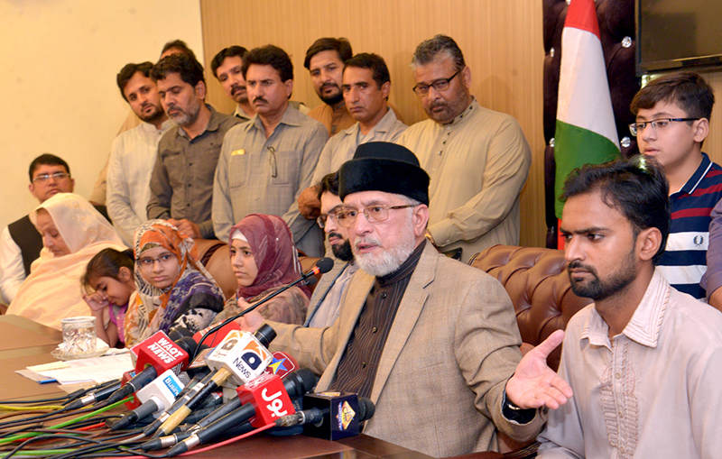 LHC judgment beginning of justice for martyrs of Model Town tragedy: Dr Tahir-ul-Qadri