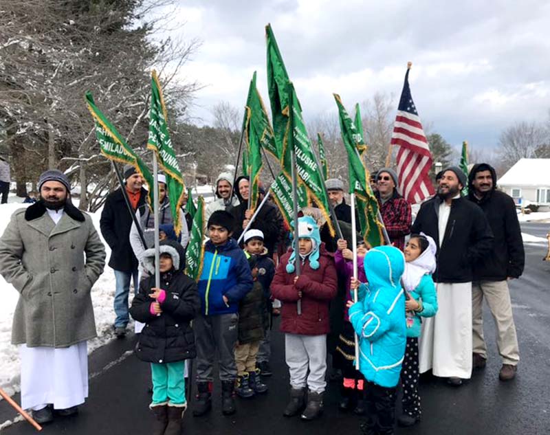 Procession marks Mawlid-un-Nabi ﷺ in Connecticut, USA
