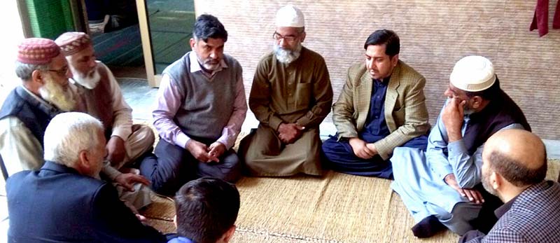 منہاج القرآن کے وفد کی قصور میں معصوم زینب کے والد امین انصاری سے ملاقات
