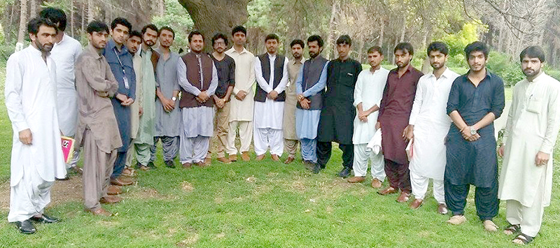 کوئٹہ: ایم ایس ایم کے مرکزی عہدیداران کی یونیورسٹی آف بلوچستان کے طلباء سے ملاقات