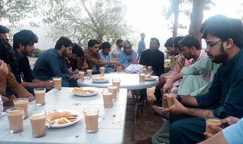 مصطفوی سٹوڈنٹس موومنٹ یونیورسٹی آف بلوچستان کی عید ملن پارٹی