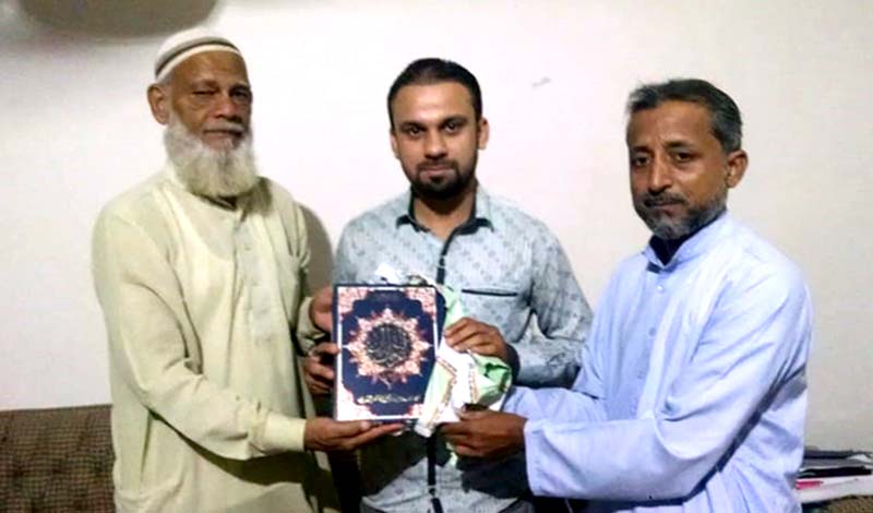 کراچی: صدر منہاج القرآن نارتھ ناظم آباد سید ذاکر علی کی ماہر تعلیم محمد عثمان سے ملاقات