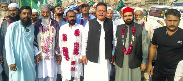 تحریک منہاج القرآن کراچی کے زیراہتمام میلاد مارچ