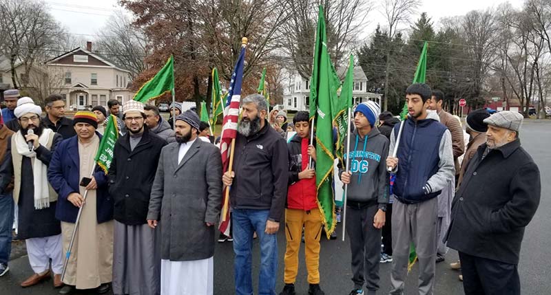 امریکہ: منہاج القرآن کے زیراہتمام ریاست کنیٹیکٹ میں تیسرا سالانہ میلاد جلوس