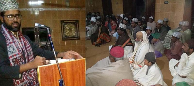 تحریک منہاج القران کھپرو کے زیراہتمام علامہ محمد محسن قادری کا درس قرآن