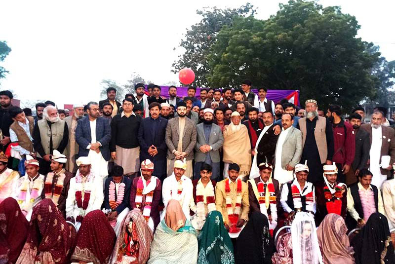 منہاج ویلفیئر فاونڈیشن خانقاں ڈوگراں کے زیراہتمام شادیوں کی اجتماعی تقریب، ڈاکٹر حسن محی الدین قادری کی شرکت