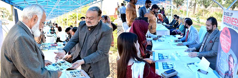 منہاج یونیورسٹی لاہور میں اوپن ہاؤس ایڈمیشن ڈے کا انعقاد