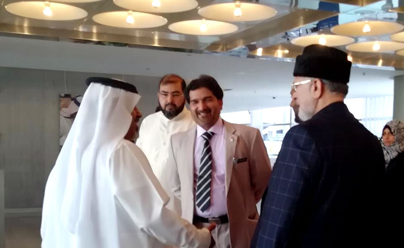 ڈاکٹر طاہرالقادری او آئی سی اجلاس میں شرکت کے لیے سعودی عرب پہنچ گئے، ریاض ائیر پورٹ پر پرتپاک استقبال