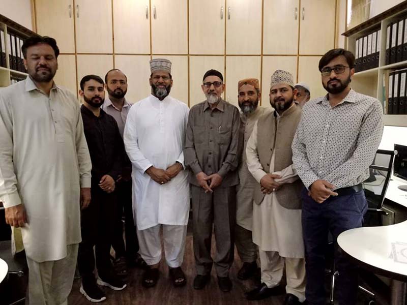 منہاج ایشیئن پیسیفک کونسل کے امیر الشیخ علامہ محمد رمضان قادری کی مرکزی سیکرٹریٹ آمد