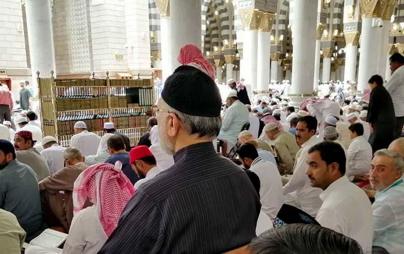 شیخ الاسلام ڈاکٹر محمد طاہرالقادری کی مسجدِ نبویﷺ حاضری اور مدینہ منورہ میں زیارات