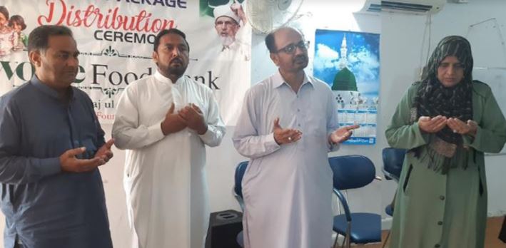 منہاج ویلفیئر فاونڈیشن اسلام آباد کے زیراہتمام مستحقین میں رمضان راشن کی تقسیم