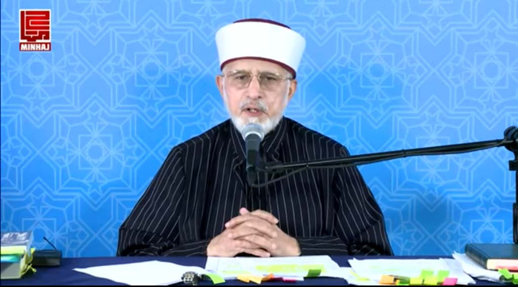 شہر اعتکاف 2019 (نواں دن): شیخ الاسلام ڈاکٹر محمد طاہرالقادری کا خطاب (نیکیوں اور گناہوں کے حوالے سے لوگوں کے احوال)