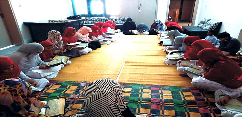 منہاج القرآن ویمن لیگ ملتان کے زیراہتمام شہدائے ماڈل ٹاون کے لیے قرآن خوانی