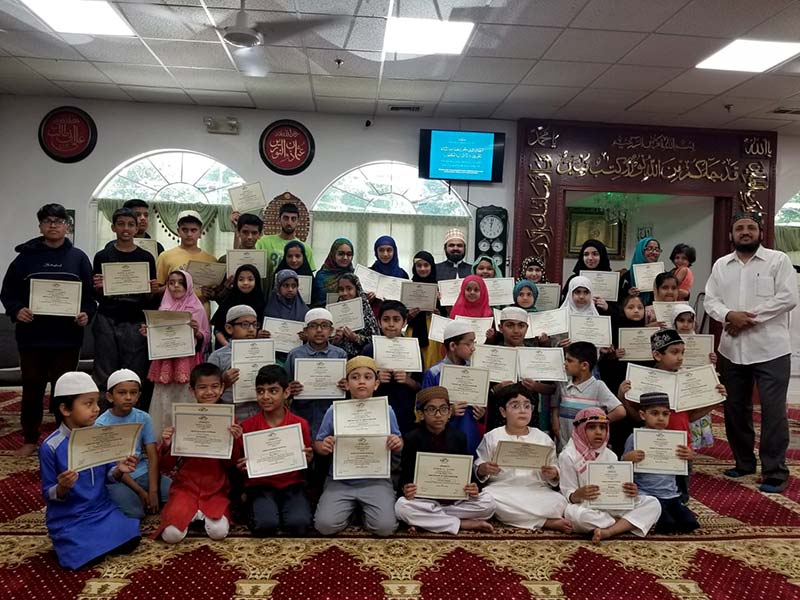 USA: Graduation of Minhaj Islamic Sunday School held