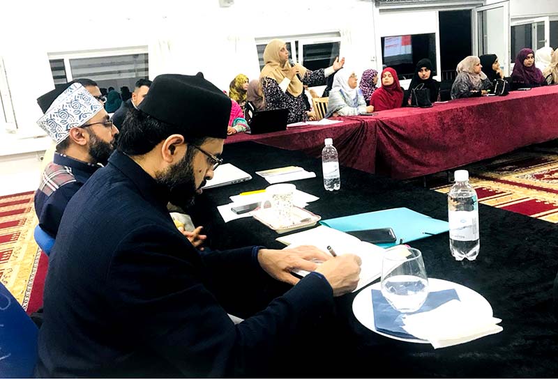 منہاج القرآن ڈنمارک کی تنظیمات کا ڈاکٹر حسن محی الدین قادری کیساتھ ایگزیکٹو سیشن