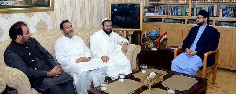 Provincial Ministers call on Dr Hassan Mohi-ud-Din Qadri