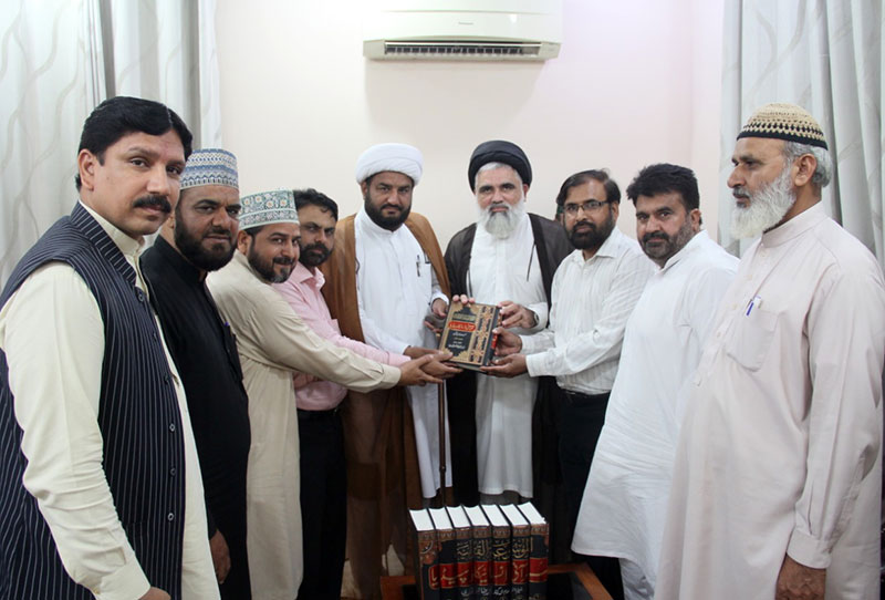 تحریک منہاج القرآن کے وفد کا جامعہ عروۃ الوثقیٰ کا دورہ