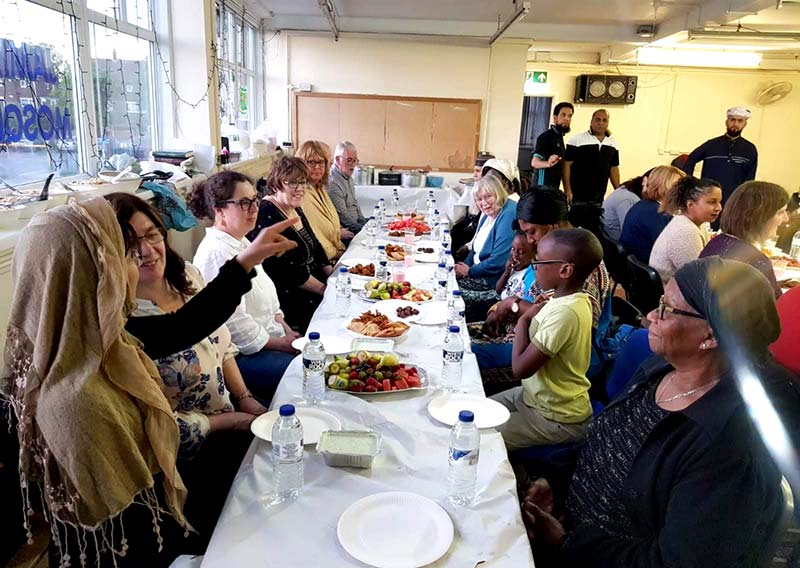 Minhaj Sisters Walsall Organized Community Iftar for Christians