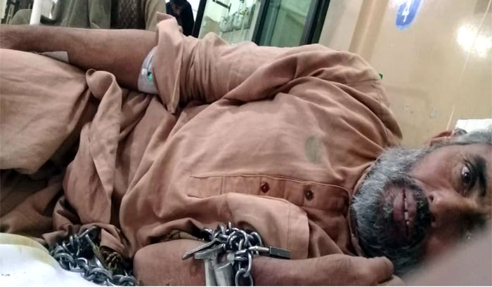 سانحہ ماڈل کیس کے اسیر بیمار محمد سلطان کو علاج کے لئے کراچی بھجوا دیا گیا