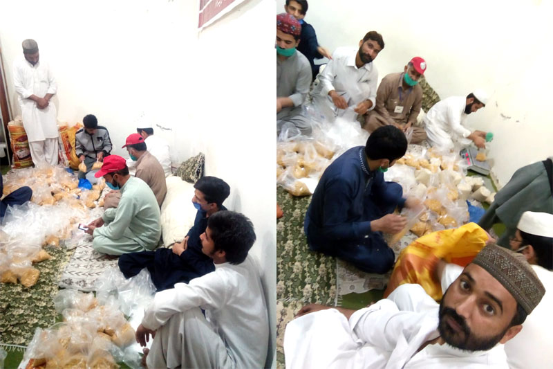 ٹیکسلا (راولپنڈی): منہاج ویلفیئر فاؤنڈیشن کی جانب سے راشن پیکجز کی تقسیم