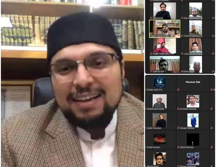 Dr Hussain Mohi-ud-Din Qadri addresses online training workshop