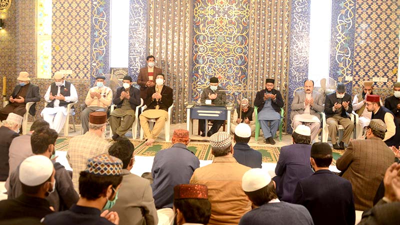 مرکزی قائدین کے مرحومین کے لیے قرآن خوانی و دعائیہ تقریب