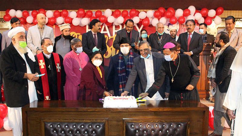 منہاج یونیورسٹی لاہور اور انٹرفیتھ ریلیشنز کے زیراہتمام کرسمس تقریب