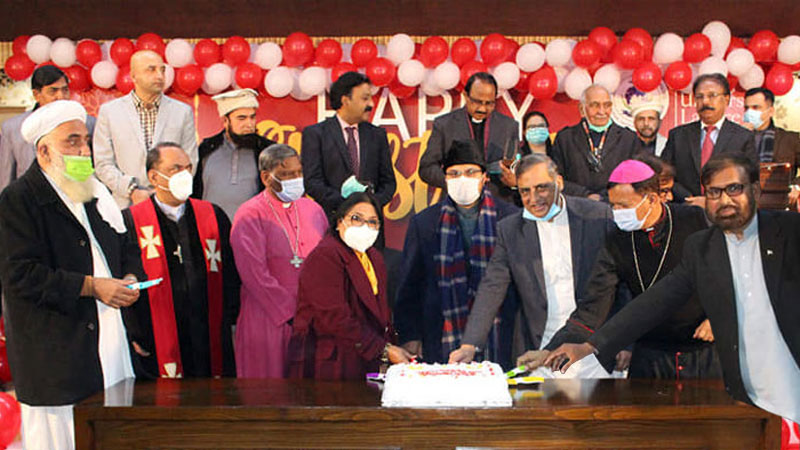 Christmas ceremony held at the Minhaj University Lahore