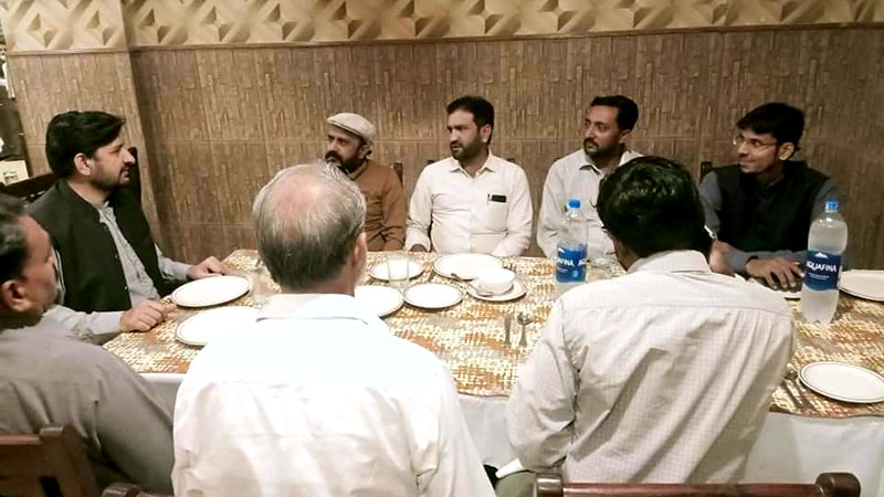 کراچی: منہاج یوتھ لیگ کے صدر کے اعزاز میں عشائیہ