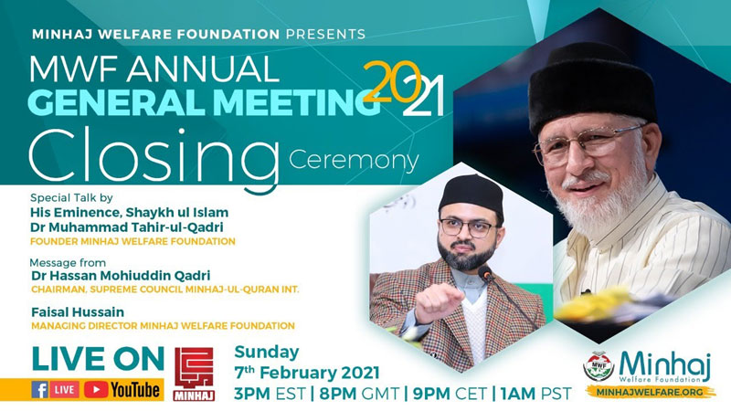 MWF's Annual General Meeting 2021 - Closing Ceremony