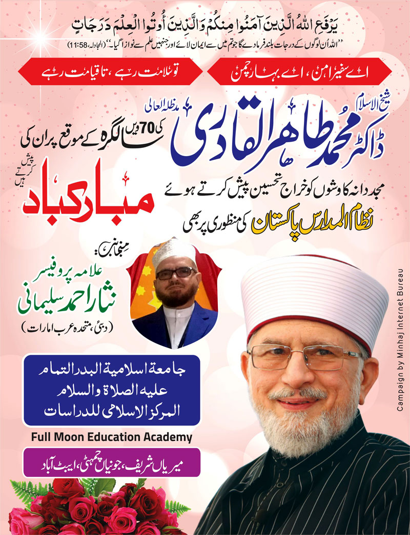 Happy Quaid Day 2021 By Allama Prof. Nisar Ahmed Sulaimani