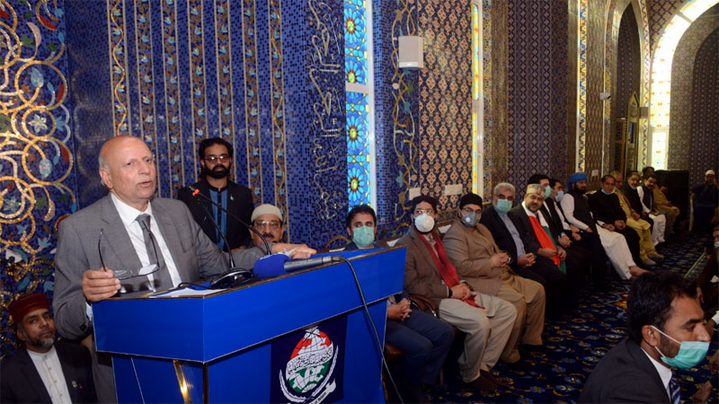 Dr Tahir-ul-Qadri imparting spiritual training to the youth throughout the world: Governor Punjab