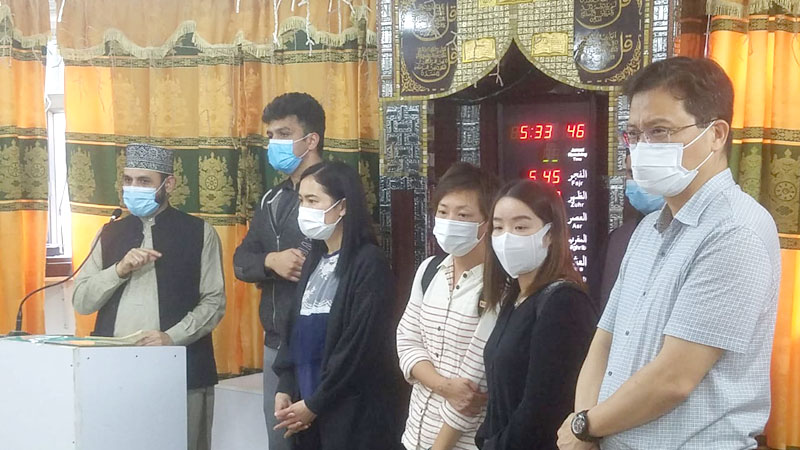 ہانگ کانگ: پولیس اور سوشل ورکرز کا منہاج اسلامک سنٹر کھوائی چنگ کا دورہ
