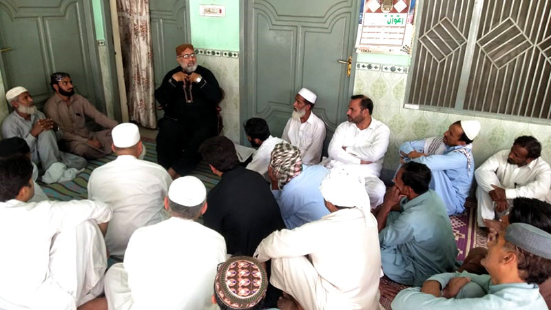 منہاج القرآن تحصیل پہاڑپور کا اجلاس