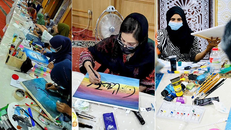 Spain: Minhaj Sisters arranges Islamic Calligraphy competition