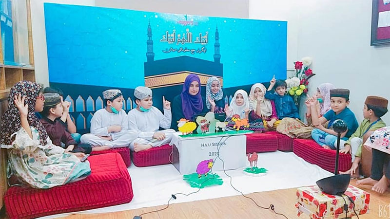 Training session on Hajj gets underway for children under Eagers Club