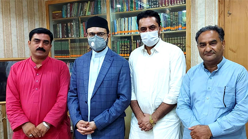 پاکستان عوامی تحریک اسلام آباد کے رہنماوں کی ڈاکٹر حسن محی الدین قادری سے ملاقات