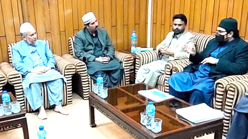 صدر منہاج القرآن انٹرنیشنل سے تاجر رہنماؤں کے وفد کی ملاقات