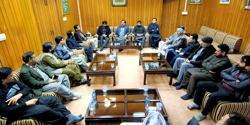 General Secretary PTI Central Punjab calls on Khurram Nawaz Gandapur