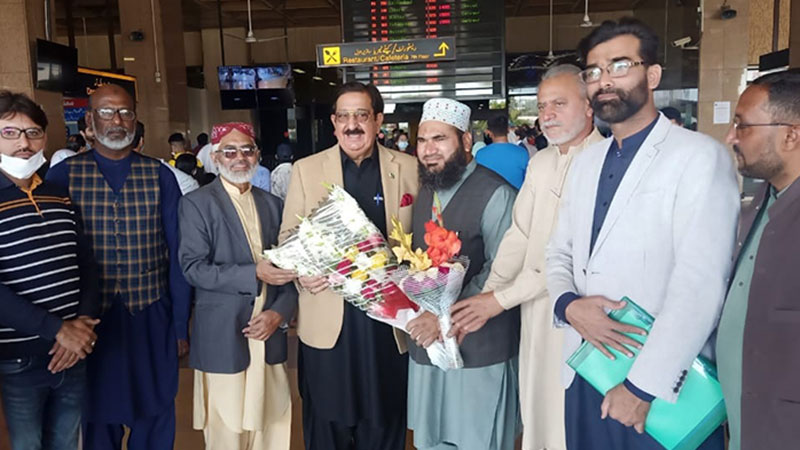 عوامی تحریک کے سیکرٹری جنرل خرم نواز گنڈاپور 3 روزہ تنظیمی دورے پر کراچی پہنچ  گئے