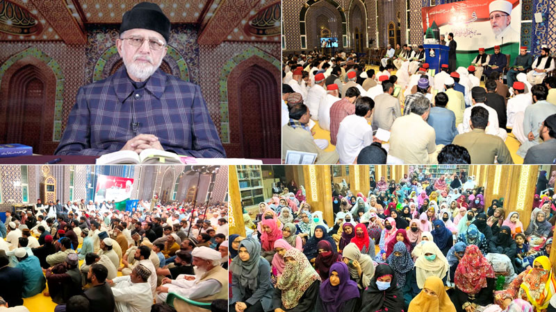 If one's intention is pure, a habit becomes worship: Shaykh-ul-Islam Dr Muhammad Tahir-ul-Qadri