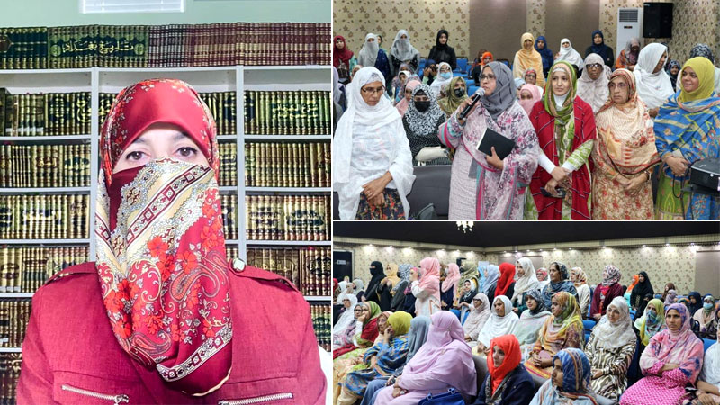 #WomenItikaf2022: Dr. Ghazala Qadri holds a session with mutakif teams