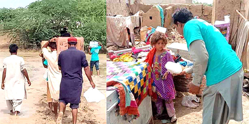 منہاج ویلفیئر کی جنوبی پنجاب کے سیلابی علاقوں میں امدادی سرگرمیاں