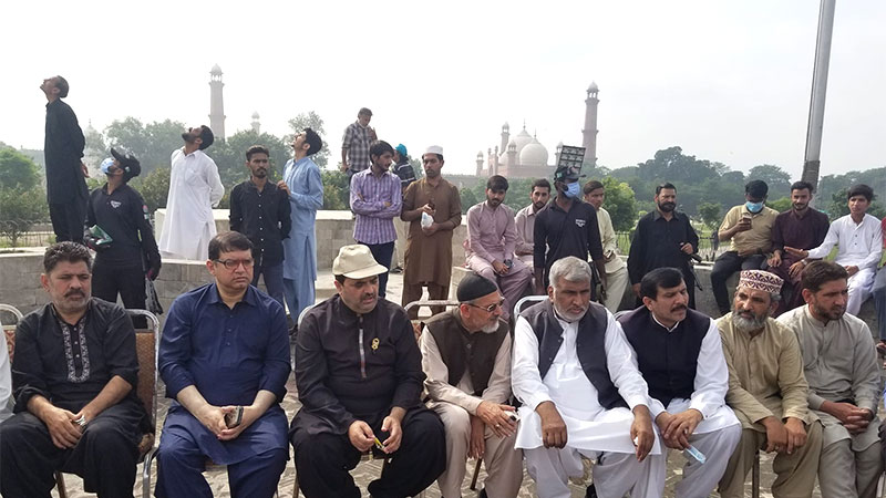 منہاج القرآن کے زیراہتمام مینار پاکستان میں عالمی میلاد کانفرنس کے انتظامات شروع