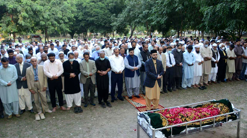 پروفیسر ڈاکٹر ممتاز الحسن کی نماز جنازہ لاہور (شادمان) میں ادا کر دی گئی