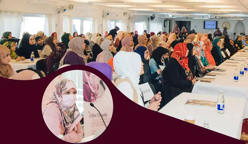 Denmark: Dr Ghazala Qadri addresses a training camp