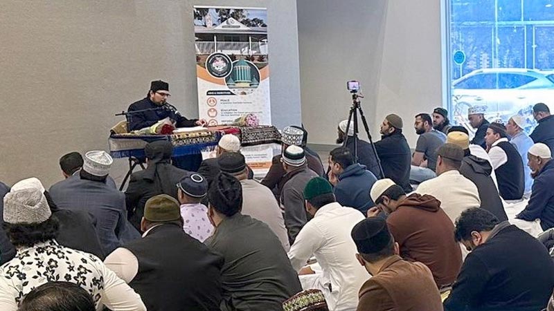 آسٹریلیا: ڈاکٹر حسین محی الدین قادری کا جامع مسجد منہاج القران وکٹوریا میں جمعہ کے اجتماع سے خطاب