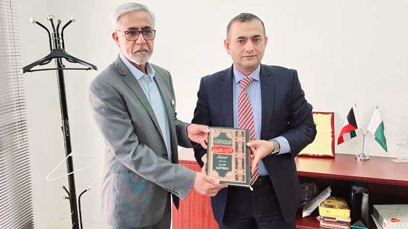 منہاج القرآن انٹرنیشنل کویت کے وفد کی سفارتخانہ پاکستان کے کمیونٹی ویلفیئر اتاشی محترم فرخ سیال سے ملاقات