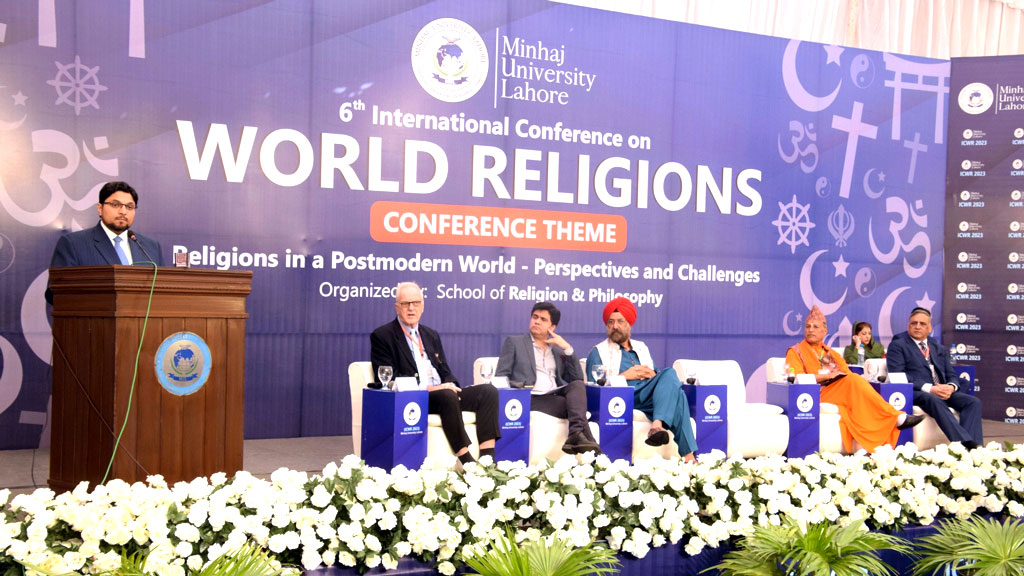 Prof Dr Hussain Mohi-ud-Din Qadri delivers keynote speech at 6th International Conference on World Religions