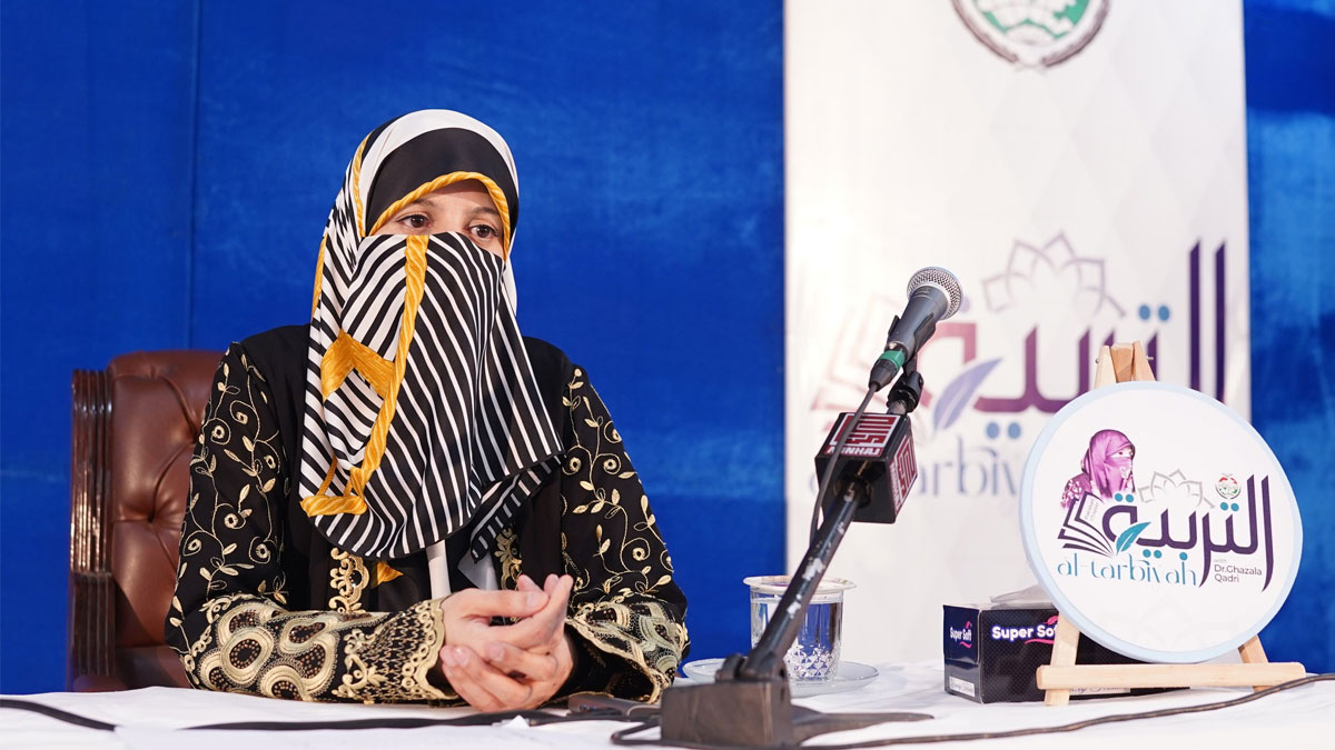 Dr Ghazala Qadri delivers keynote speech at Al-Tarbiyah Camp 2023